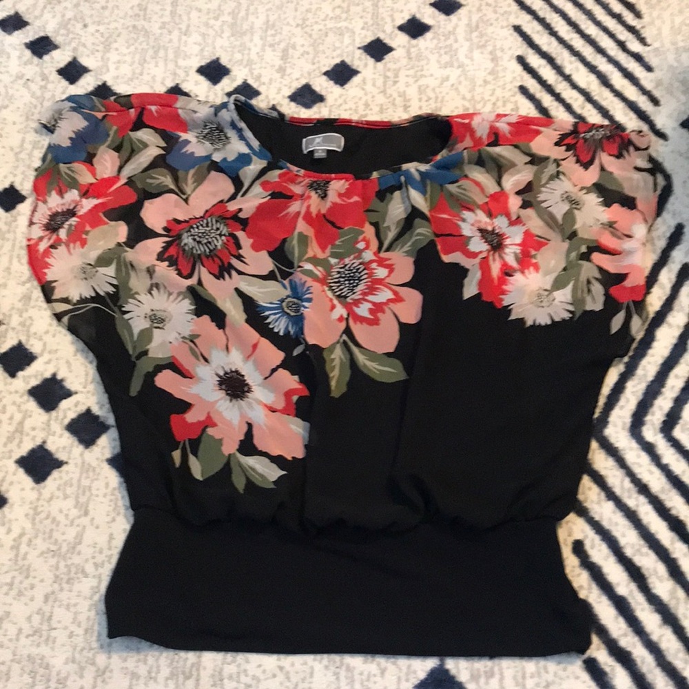 Women’s floral blouse